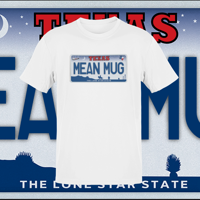 Mean Mug Plate Tee (ext size)
