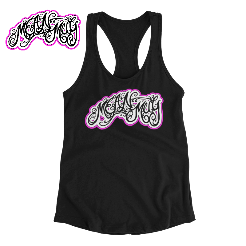 Calligraphy Racerback Tank