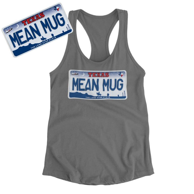 Mean Mug Plate Racerback