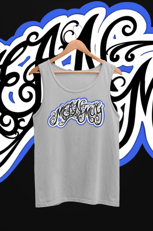 Calligraphy Mens Tank